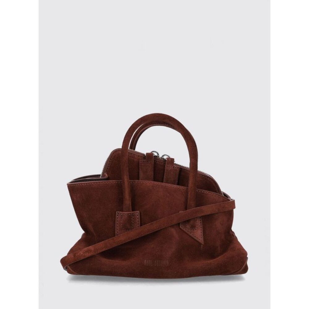 The Attico Women The Attico La Passeggiata Suede Mini Handbag